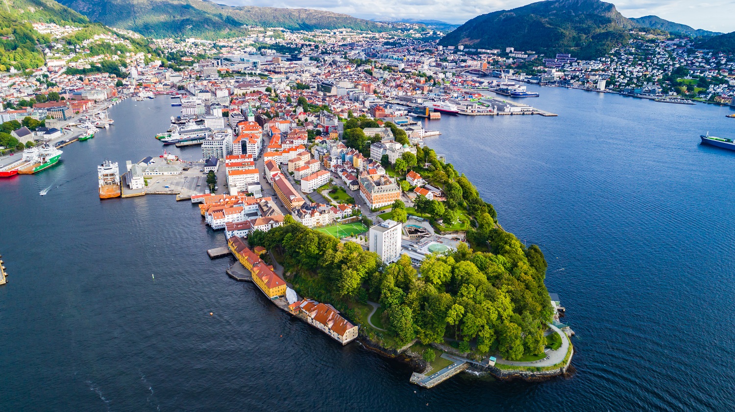 Nordnes i Bergen. Foto: Adobe Stock